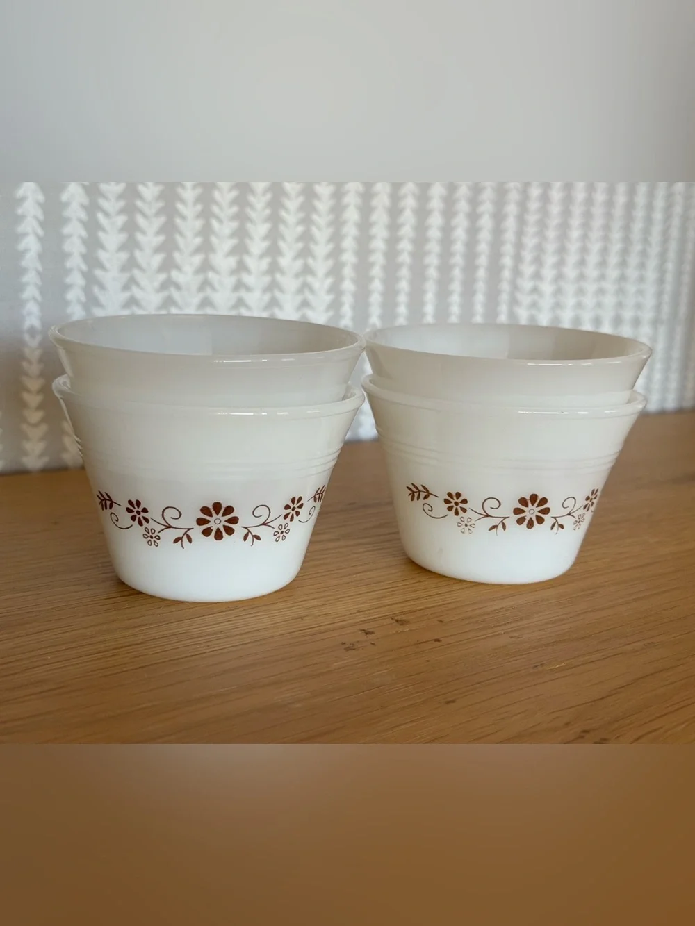 Vintage Milk Glass Dynaware Pyr-O-Rey 